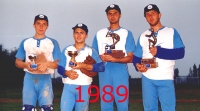1989 premiazione del Torneo a Marina di Ravenna