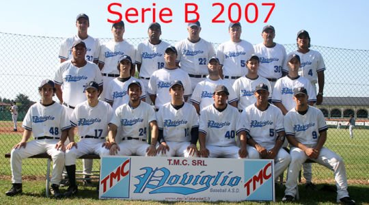 Squadra Serie B 2007 “T.M.C”. 
