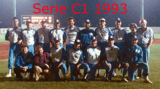 Squadra Serie C1 1993 "SCATOLIFICIO GABO"