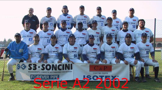 Squadra serie A2 2002 "S3 SONCINI"