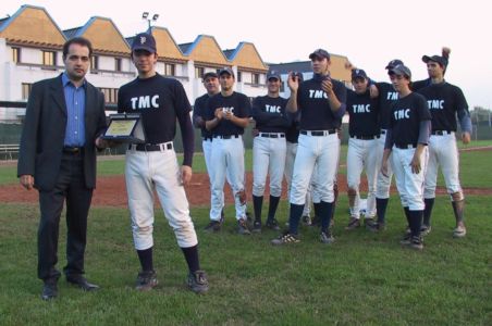 premiazione squadra Seniores TMC seconda classificata